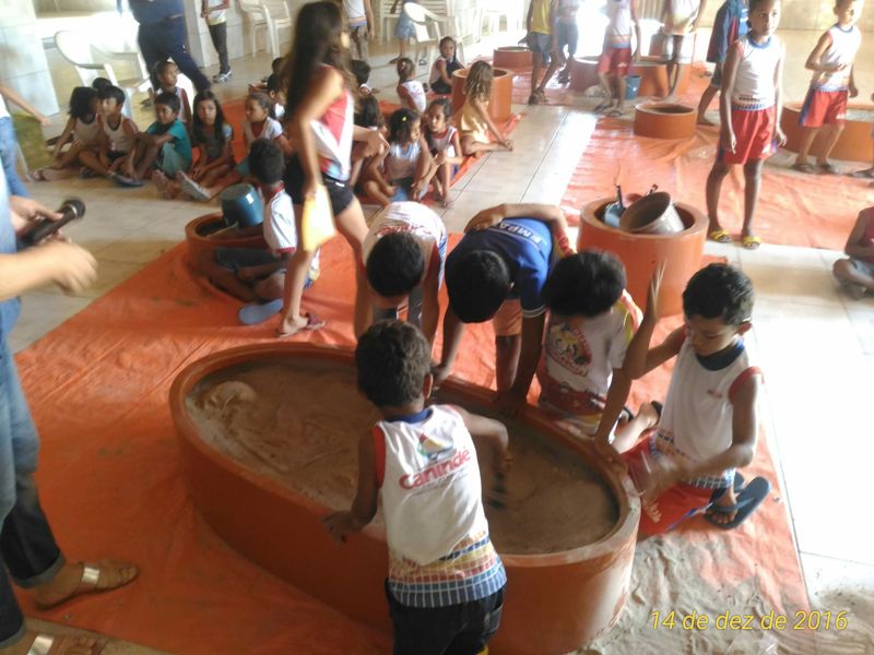 AÇÃO EDUCATIVA-PARCERIA AMBIENTEC/IPHAN/MAX - POVOADO CURITUBA EM CANINDÉ DE SÃO FRANCISCO 