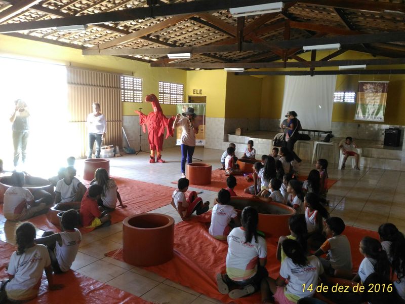 AÇÃO EDUCATIVA-PARCERIA AMBIENTEC/IPHAN/MAX - POVOADO CURITUBA EM CANINDÉ DE SÃO FRANCISCO 