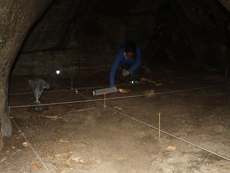 Escavação arqueológica na Fazenda Mundo Novo, Canindé de São Francisco-SE